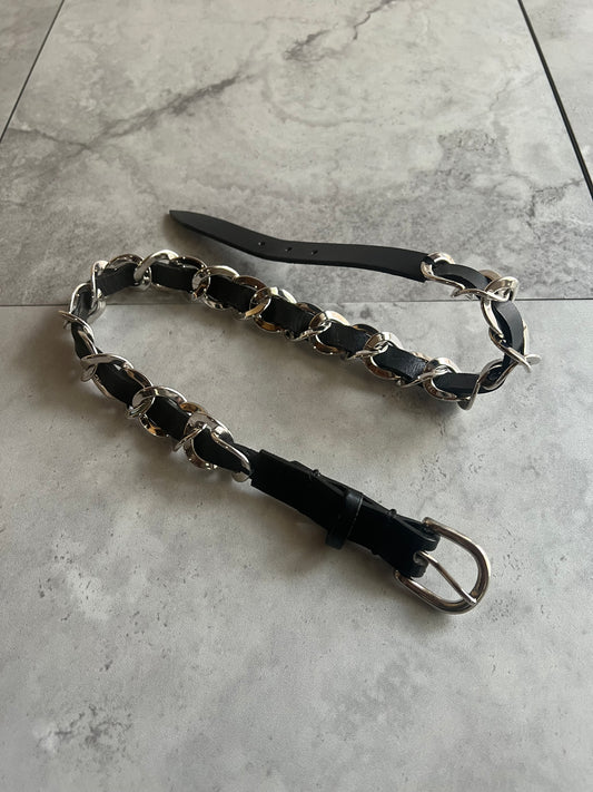 Balmain A/W09 Chain Leather Belt
