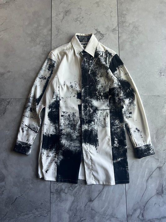 Shellac Graphic Button Up Shirt