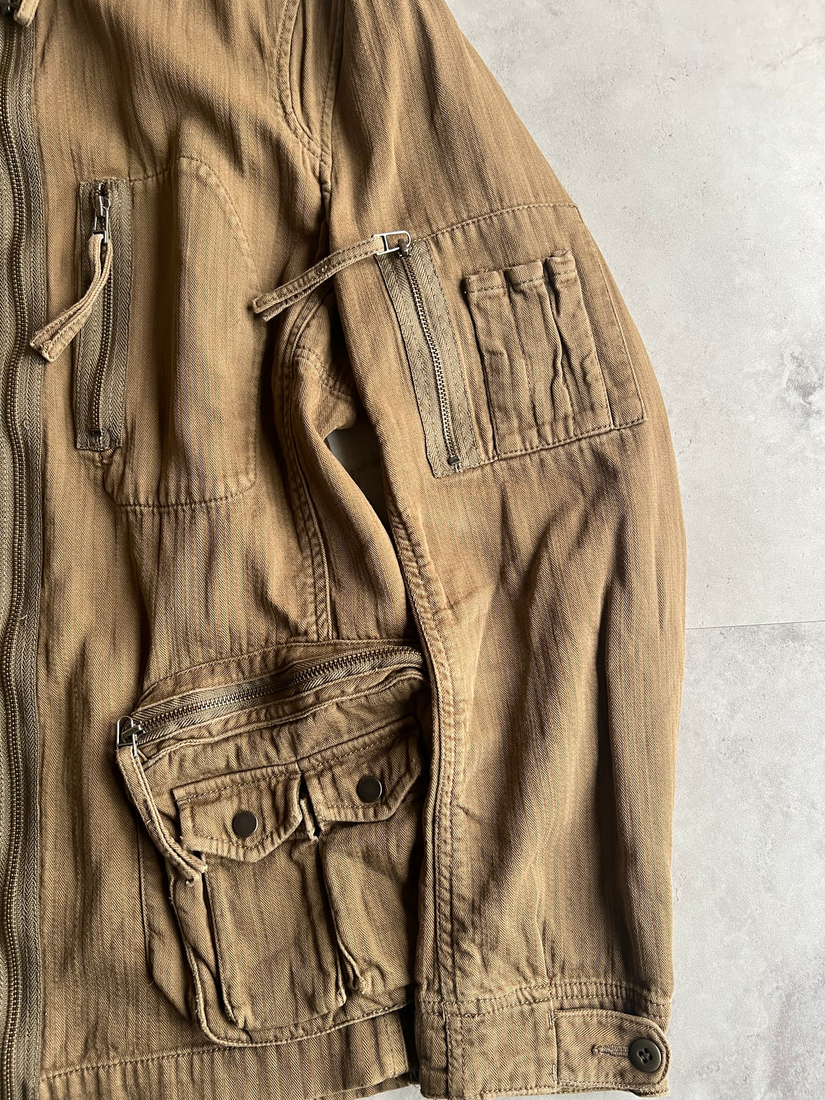 Nicole Club Military Cargo Jacket