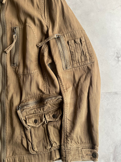 Nicole Club Military Cargo Jacket