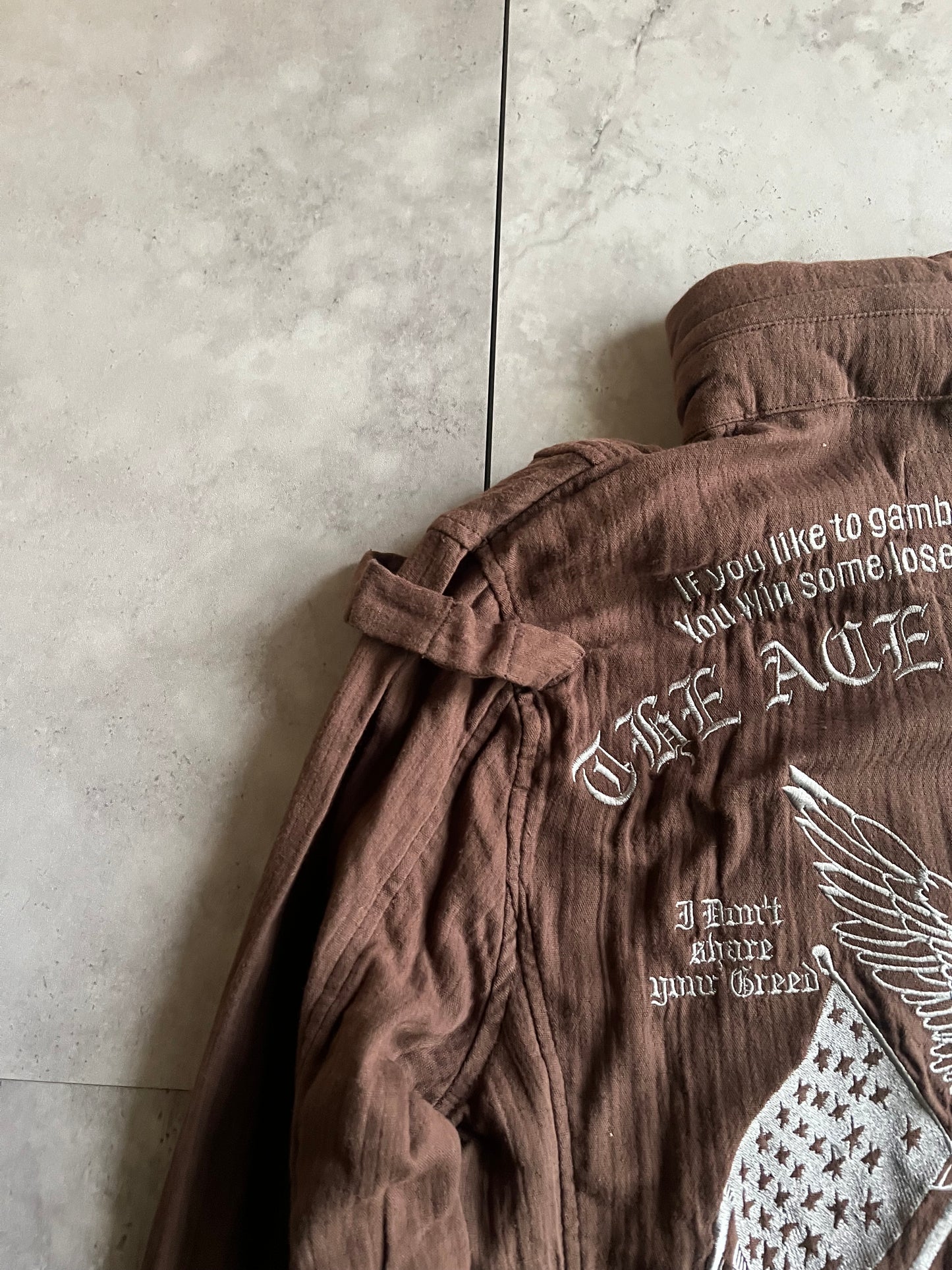 Burden Embroidered M-65  Military Jacket