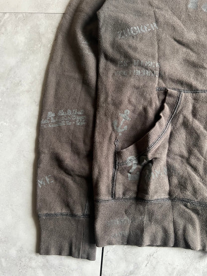 291295 Homme Printed Hoodie