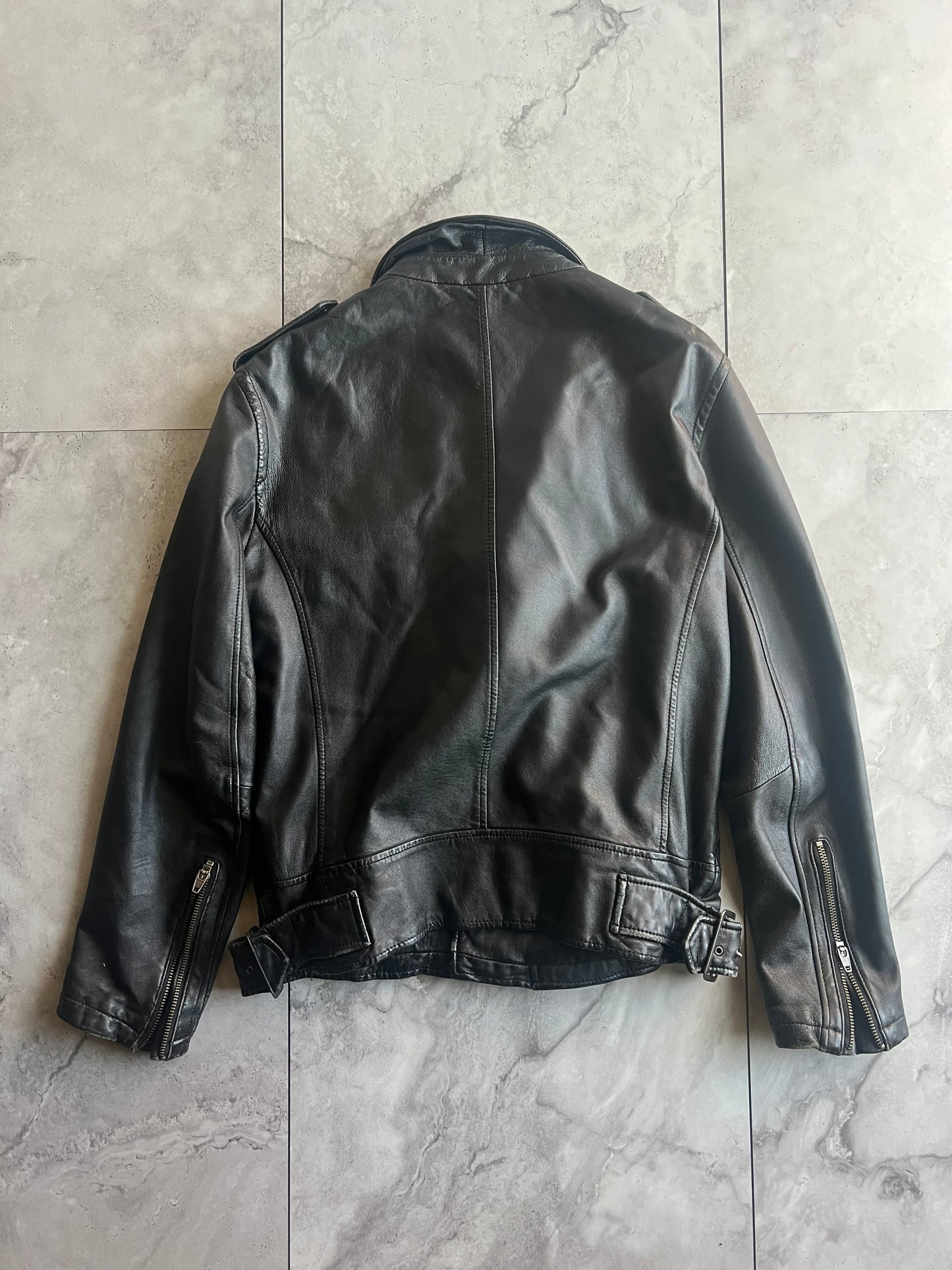 Jackrose Classic Double Riders Leather Jacket