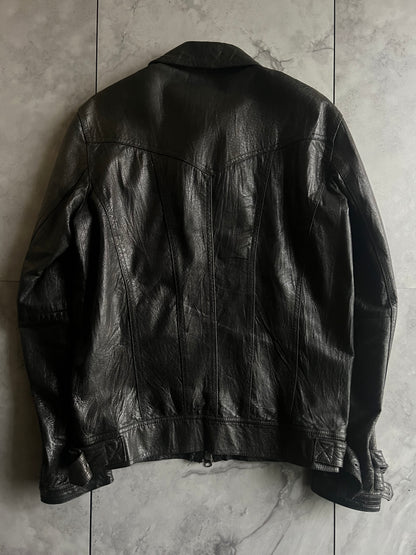 Rattle Trap Western Bondage Strap Leather Jacket