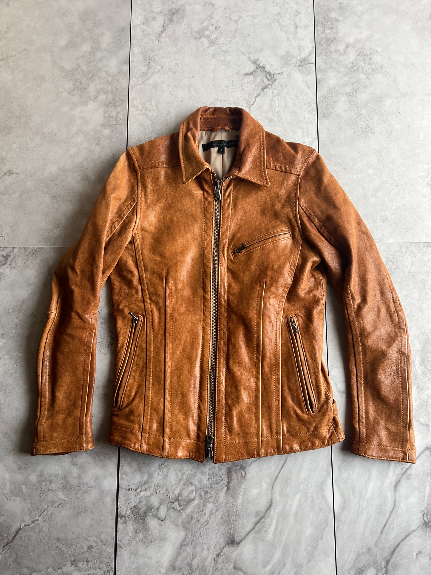 Schlussel “Poem” Leather Jacket