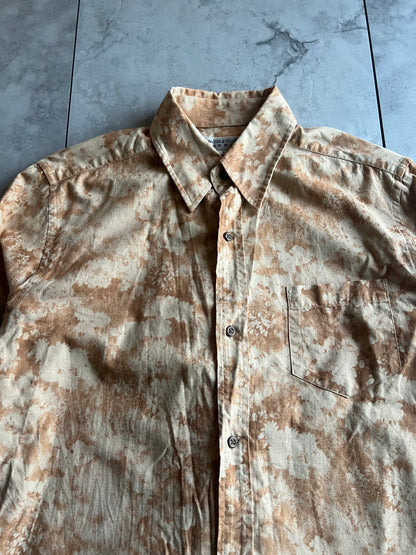 Nicole Club Floral Gradient Button Up Shirt
