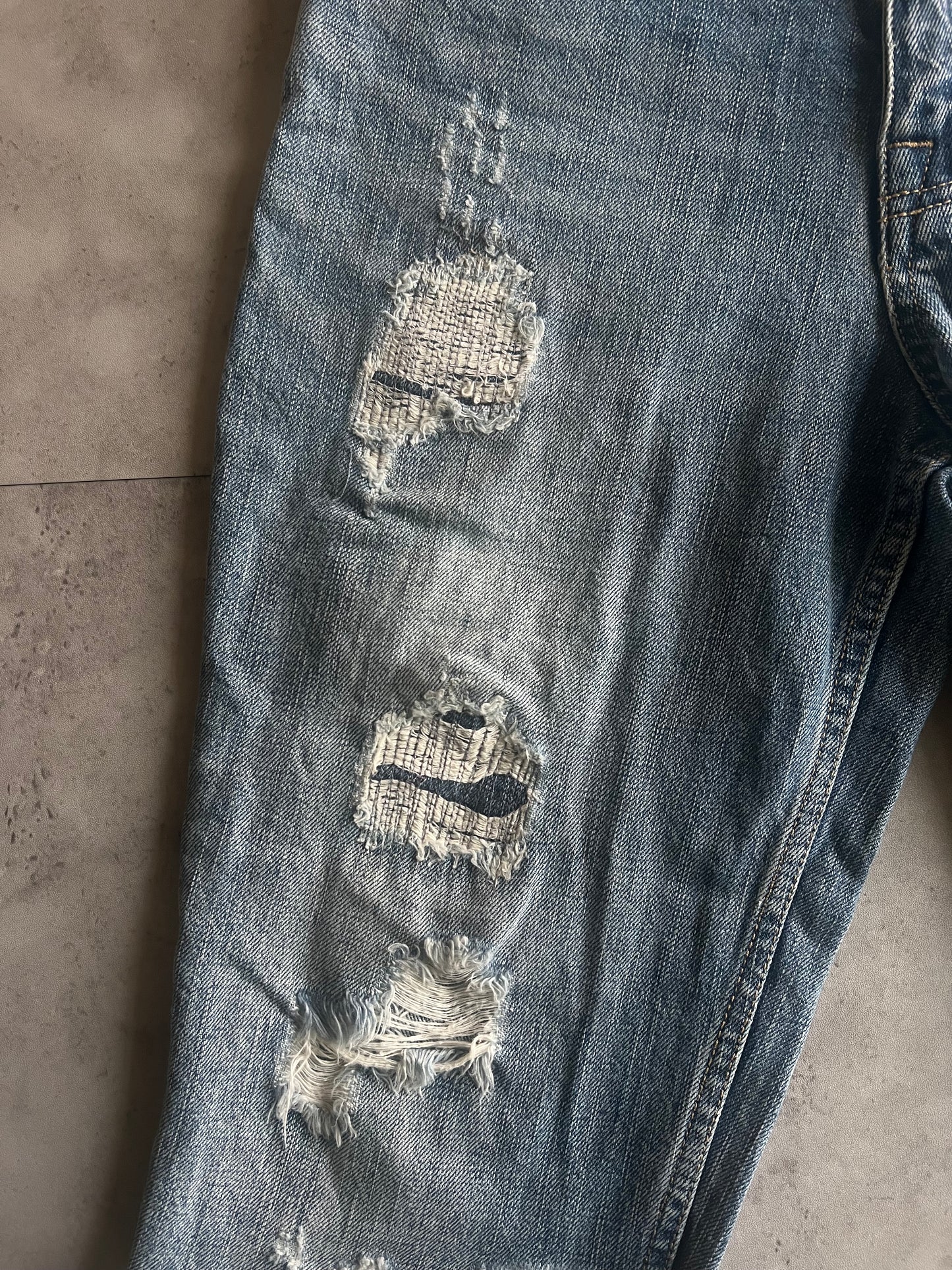 Jackrose Distressed Denim Shorts