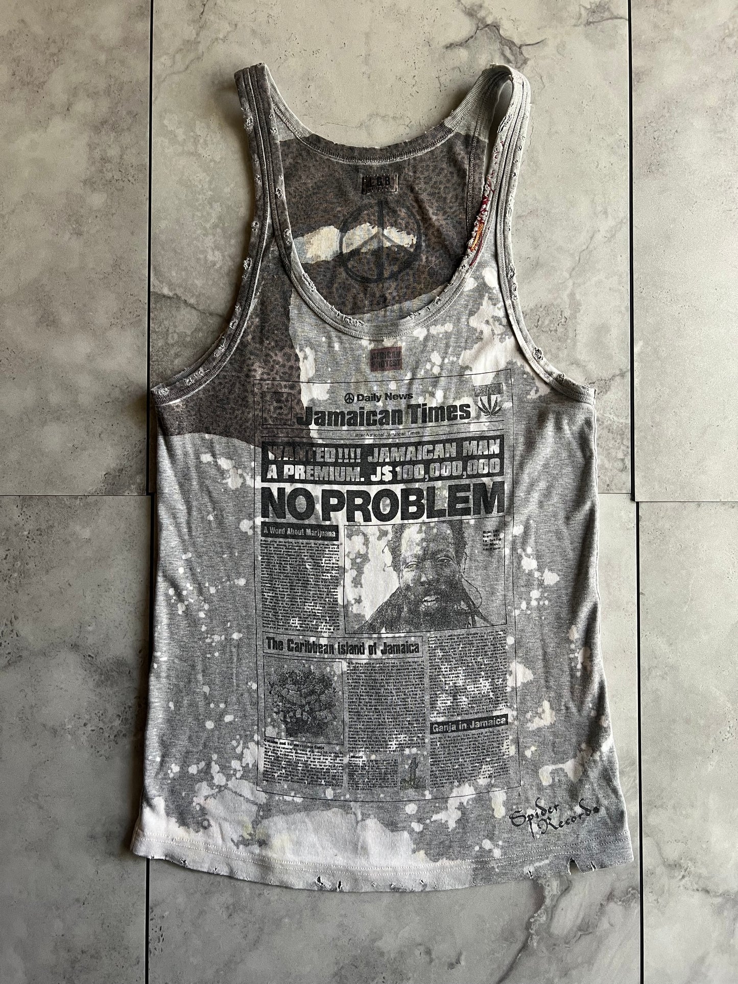L.G.B “High Times” Leopard Printed Jamaica Tank Top