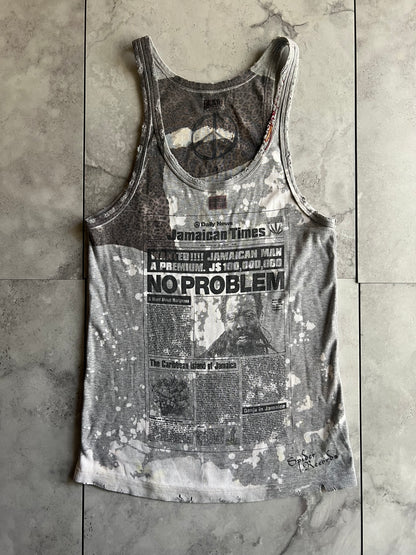 L.G.B “High Times” Leopard Printed Jamaica Tank Top