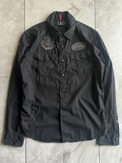 291295 Homme “West Coast” Embroidery Patch Button-Up