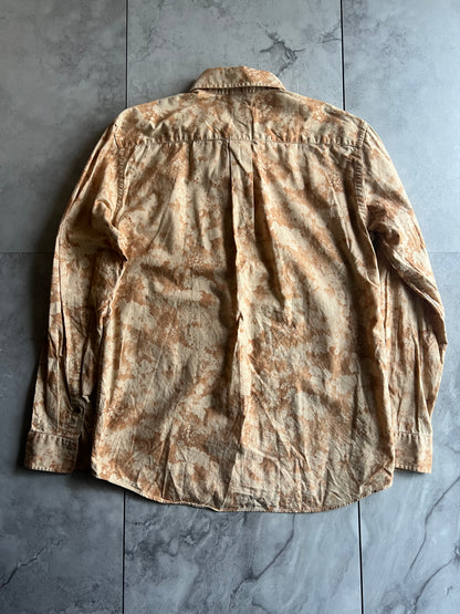 Nicole Club Floral Gradient Button Up Shirt