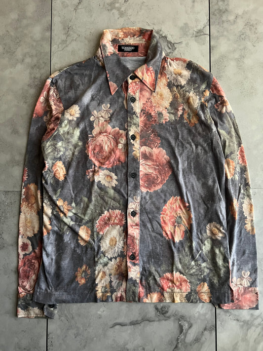 Tornado Mart Floral Button Up Shirt