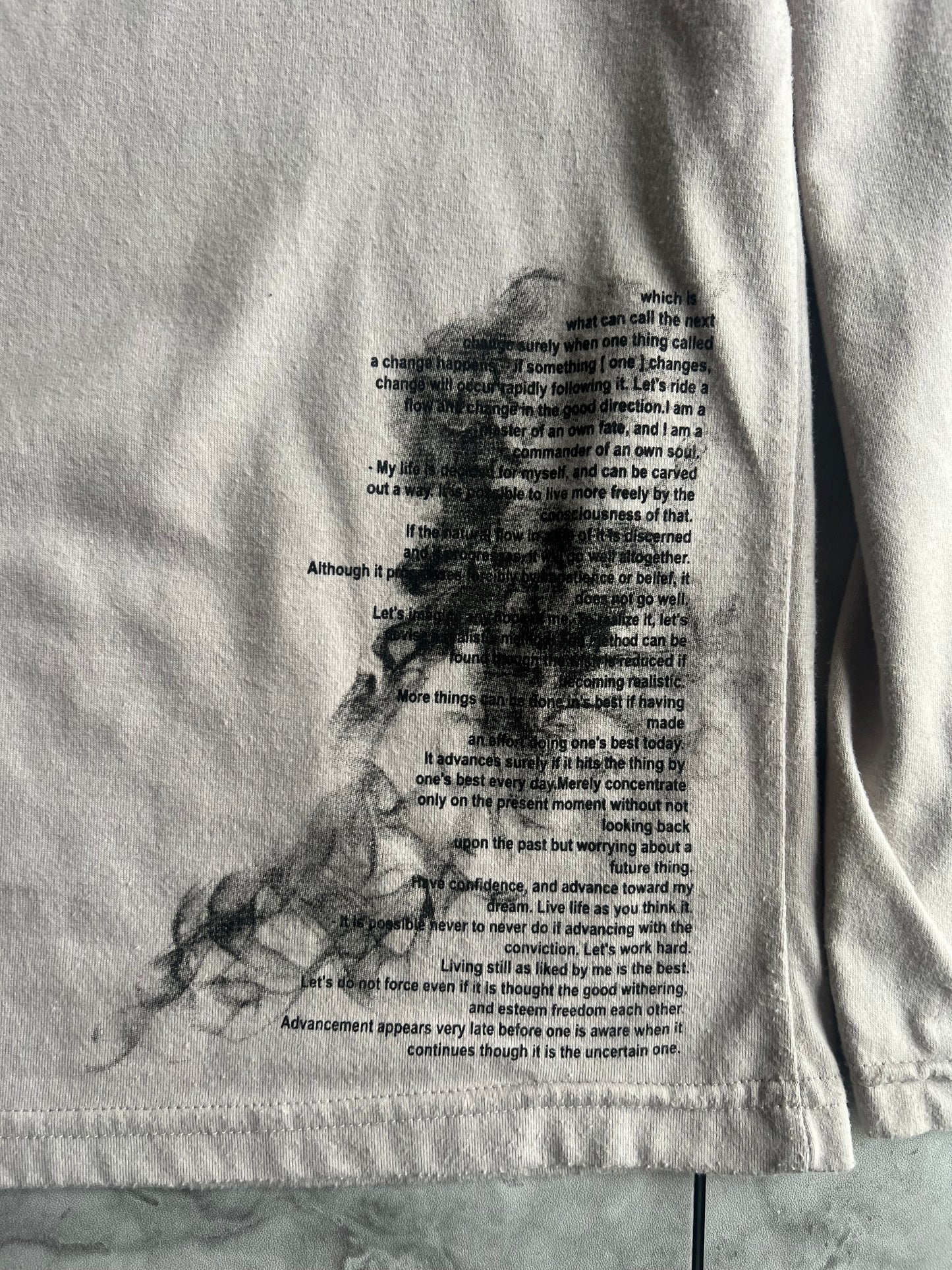 Semantic Design “Poem” Long Sleeve Shirt