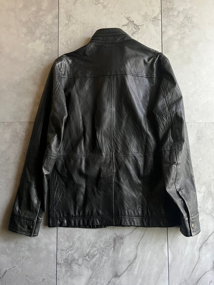 Luva Tram Four Pocket Sheepskin Leather Jacket