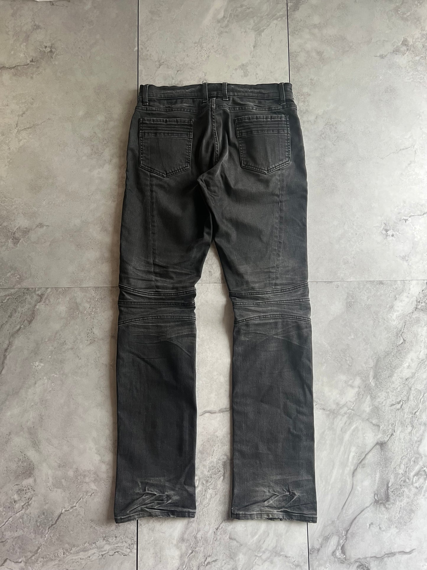 Schlussel Biker Zipper Denim