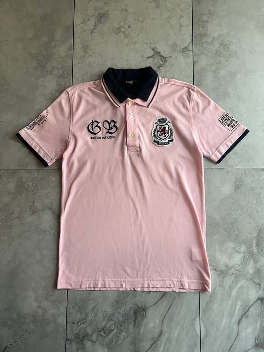 Edge Rupert Double Collared Embroidered Polo