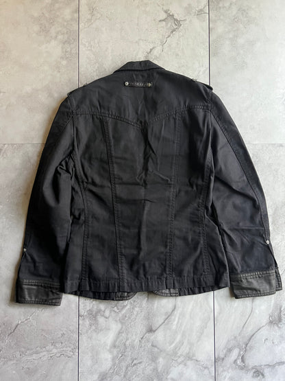 Morgan Homme Waxed Military Blazer