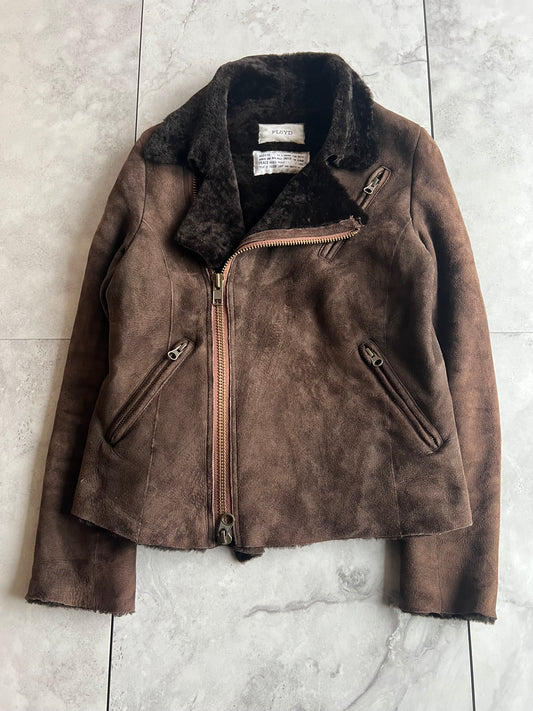 Floyd Sheepskin Leather Aviator Jacket