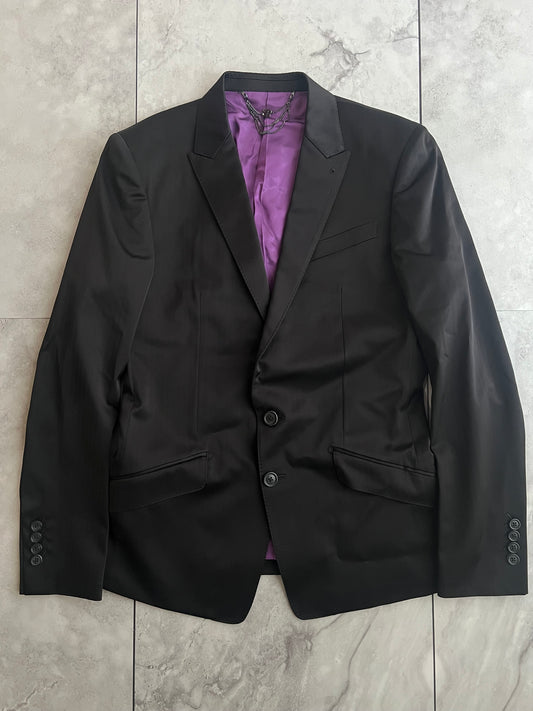 Buffalo Bobs Tailored Black Pinstripe Blazer