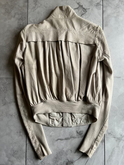 Rick Owens Blistered Leather Jacket