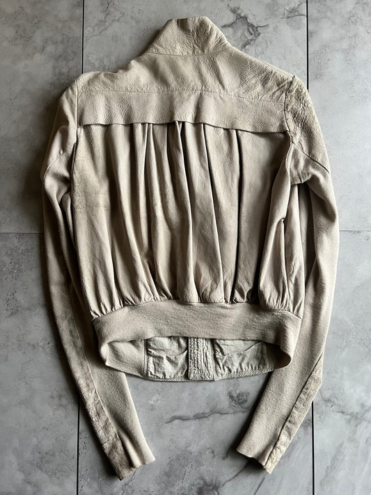 Rick Owens Blistered Leather Jacket