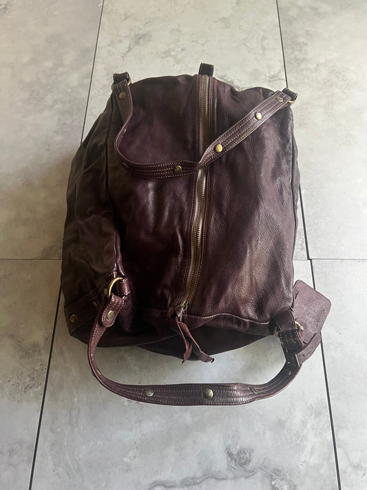 Christian Peau Studded Boston Bag