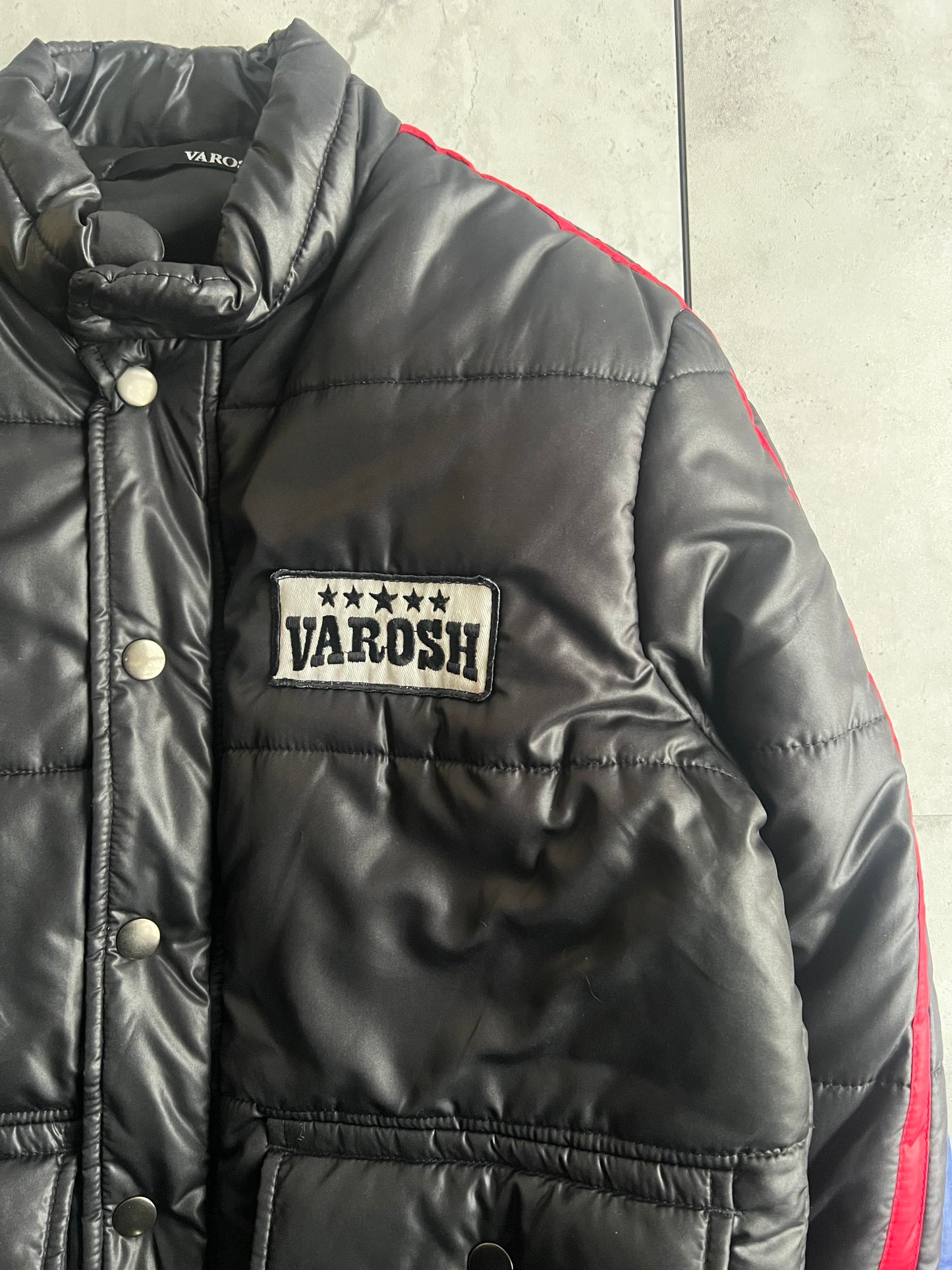Varosh Puffer Embroidered Jacket