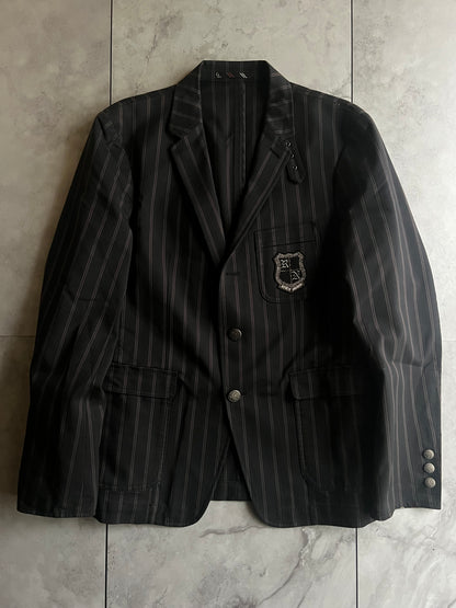 Rielabo Crest Embroidered School Blazer