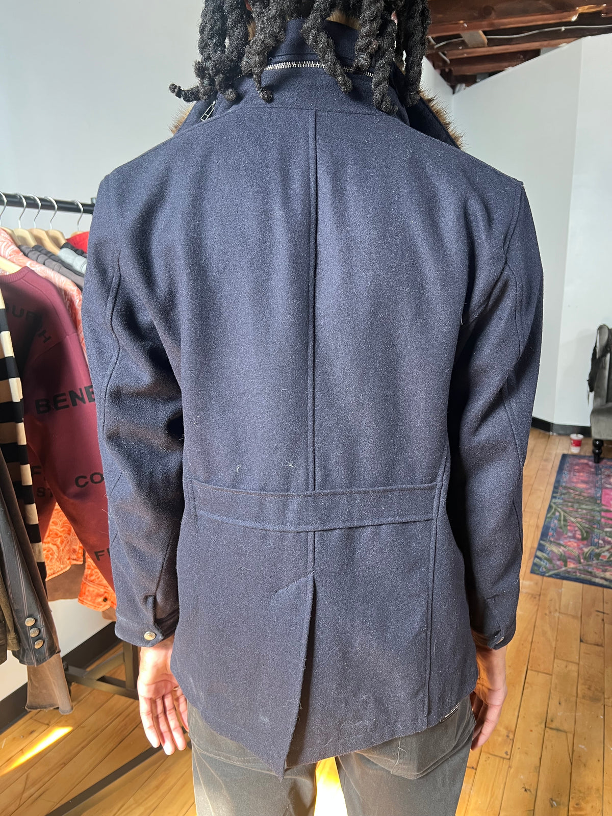 Rattle Trap Fur Collar Jacket