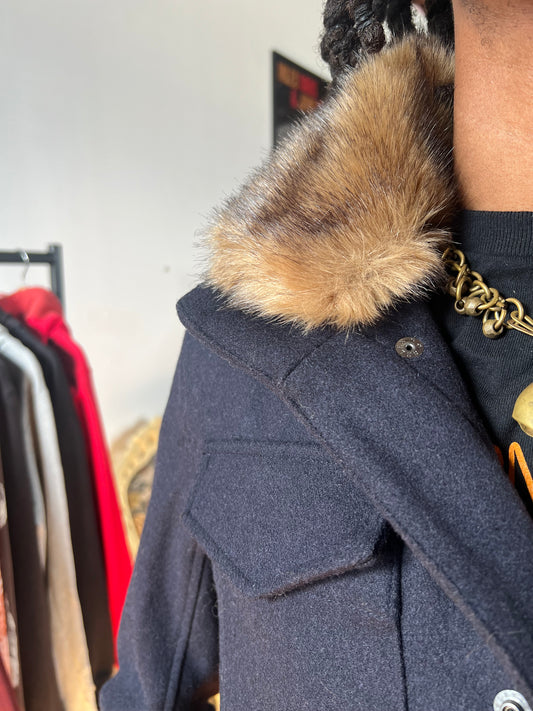 Rattle Trap Fur Collar Jacket