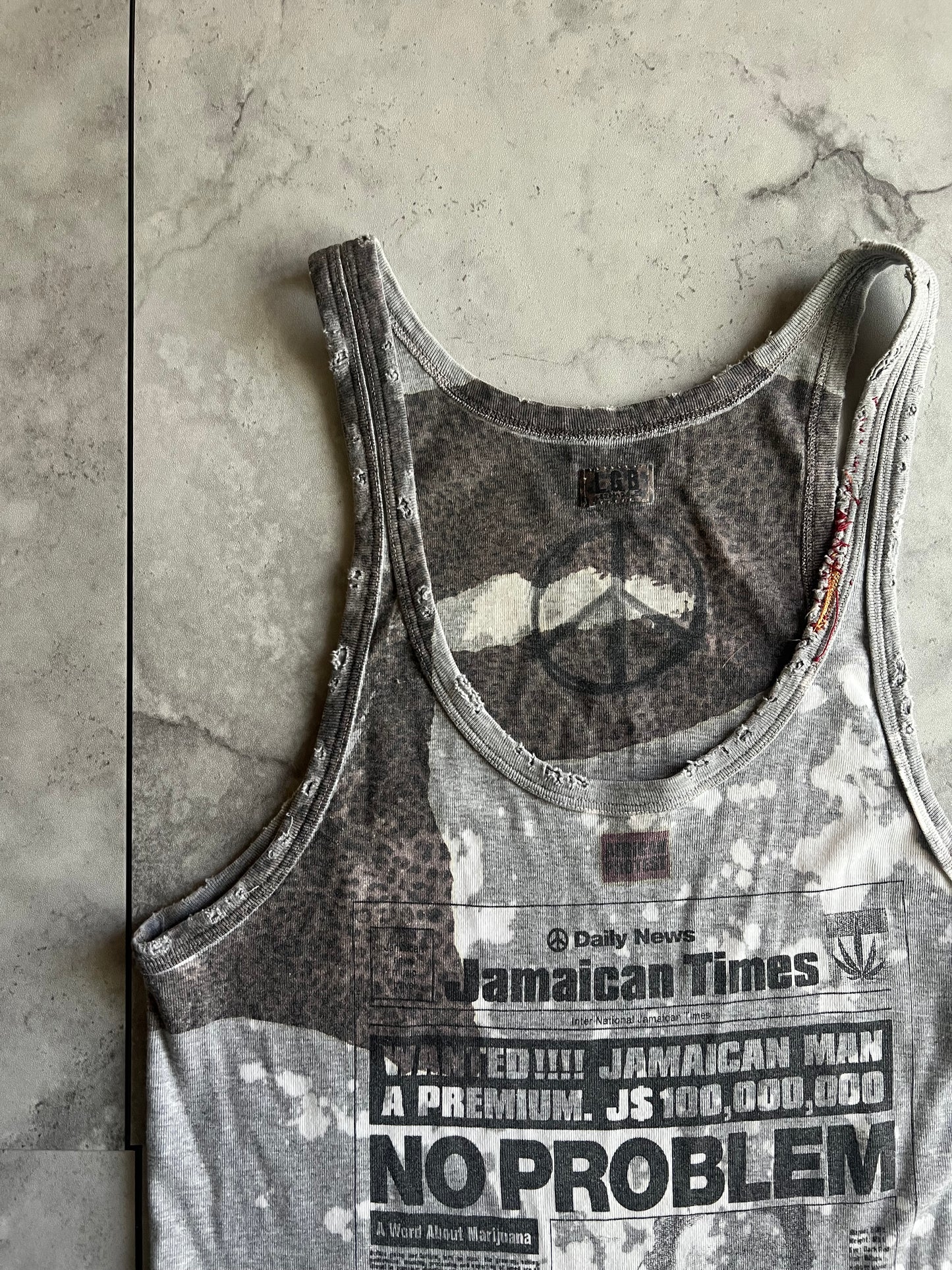 L.G.B “High Times” Leopard Printed Jamaica Tank Top