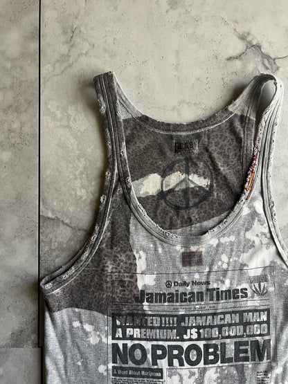 L.G.B “High Times” Leopard Printed Jamaica Tank Top