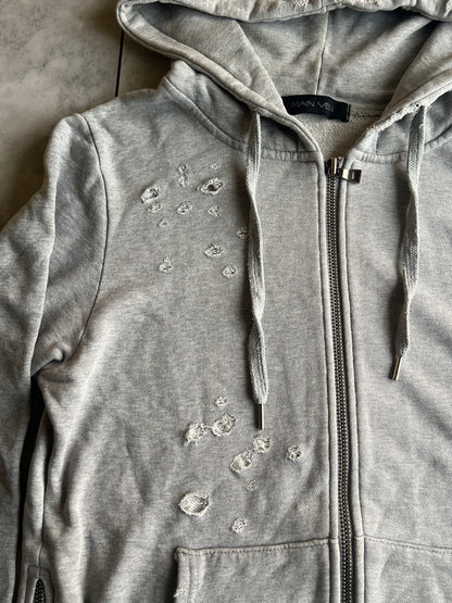 Main Vein Gunshot Side-Zipper Hoodie