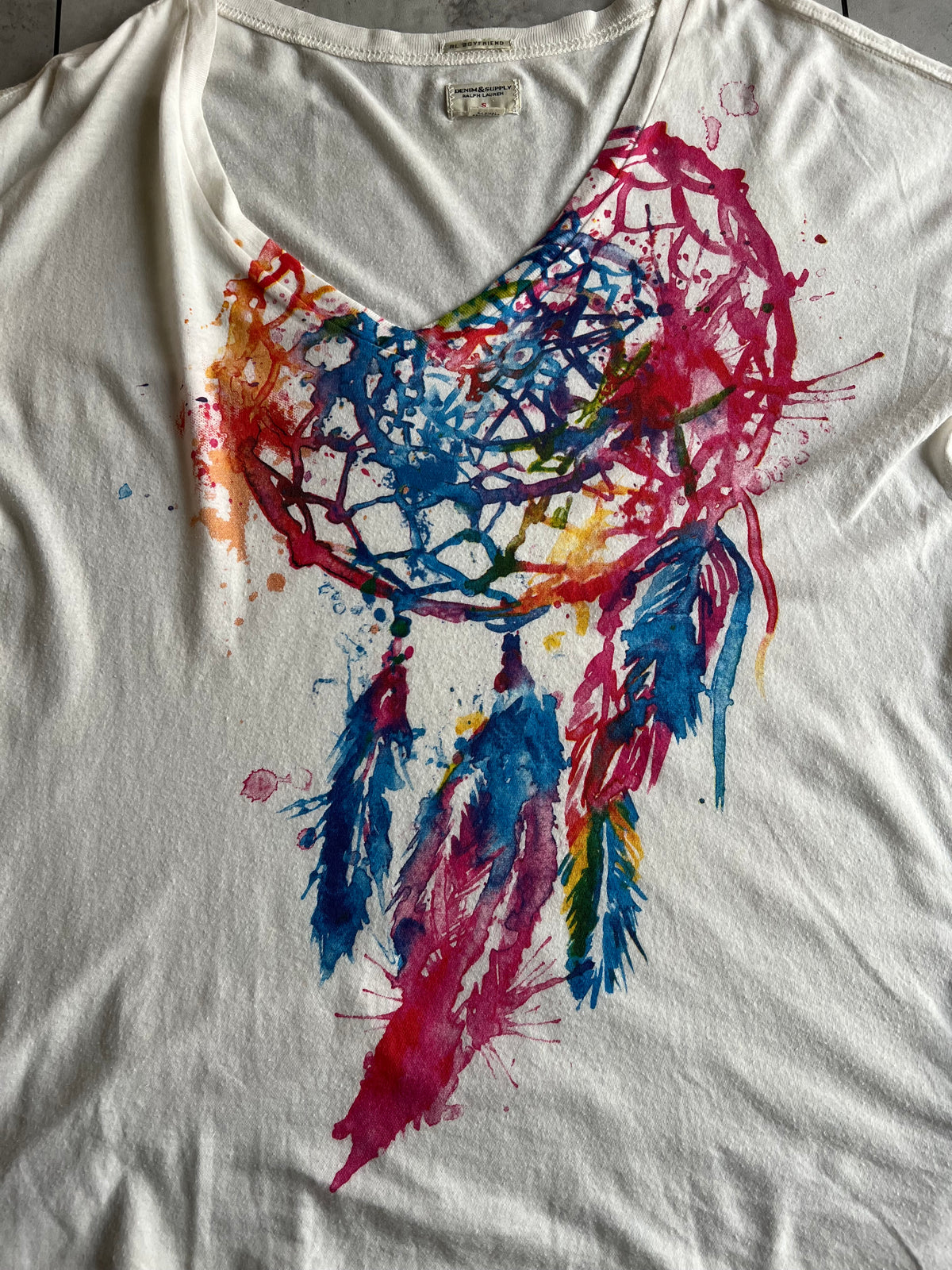 Ralph Lauren Denim & Supply Watercolor Dreamcatcher Tee