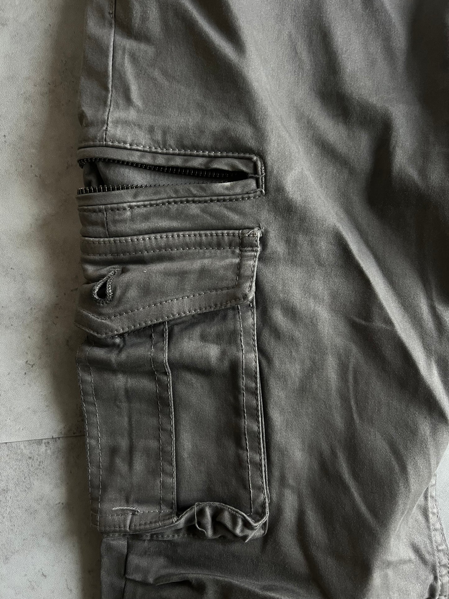 Shellac Cargo Zipper Pocket Pants