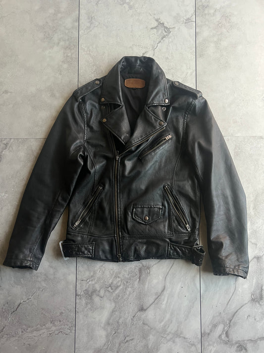Jackrose Classic Double Riders Leather Jacket