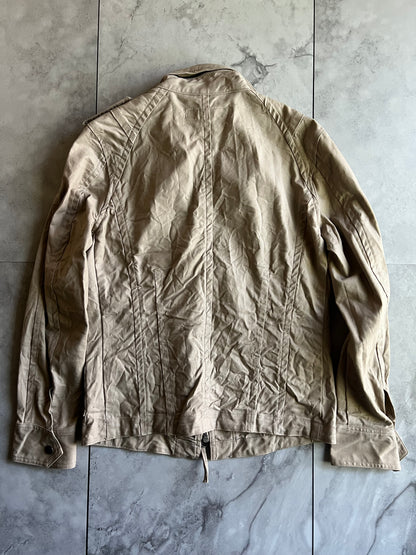 Schlussel Khaki Military Officer Jacket