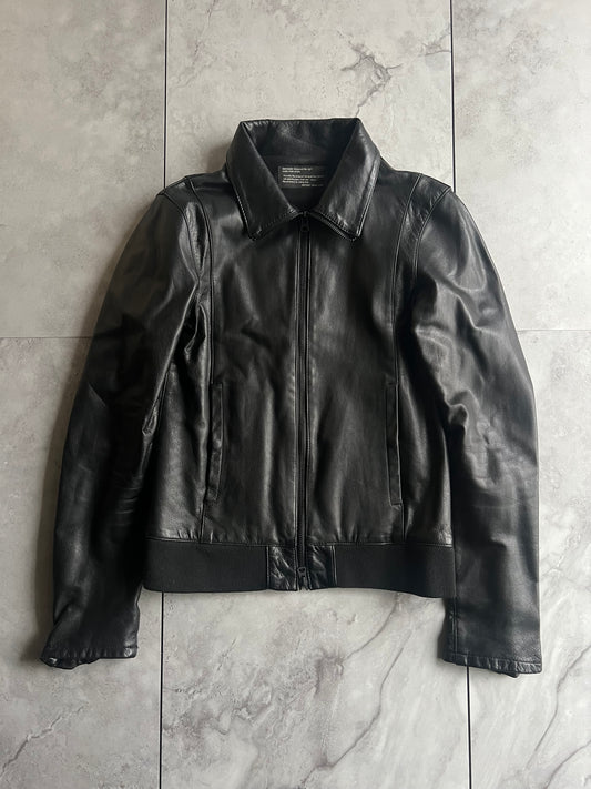 Shama Trucker Leather Jacket