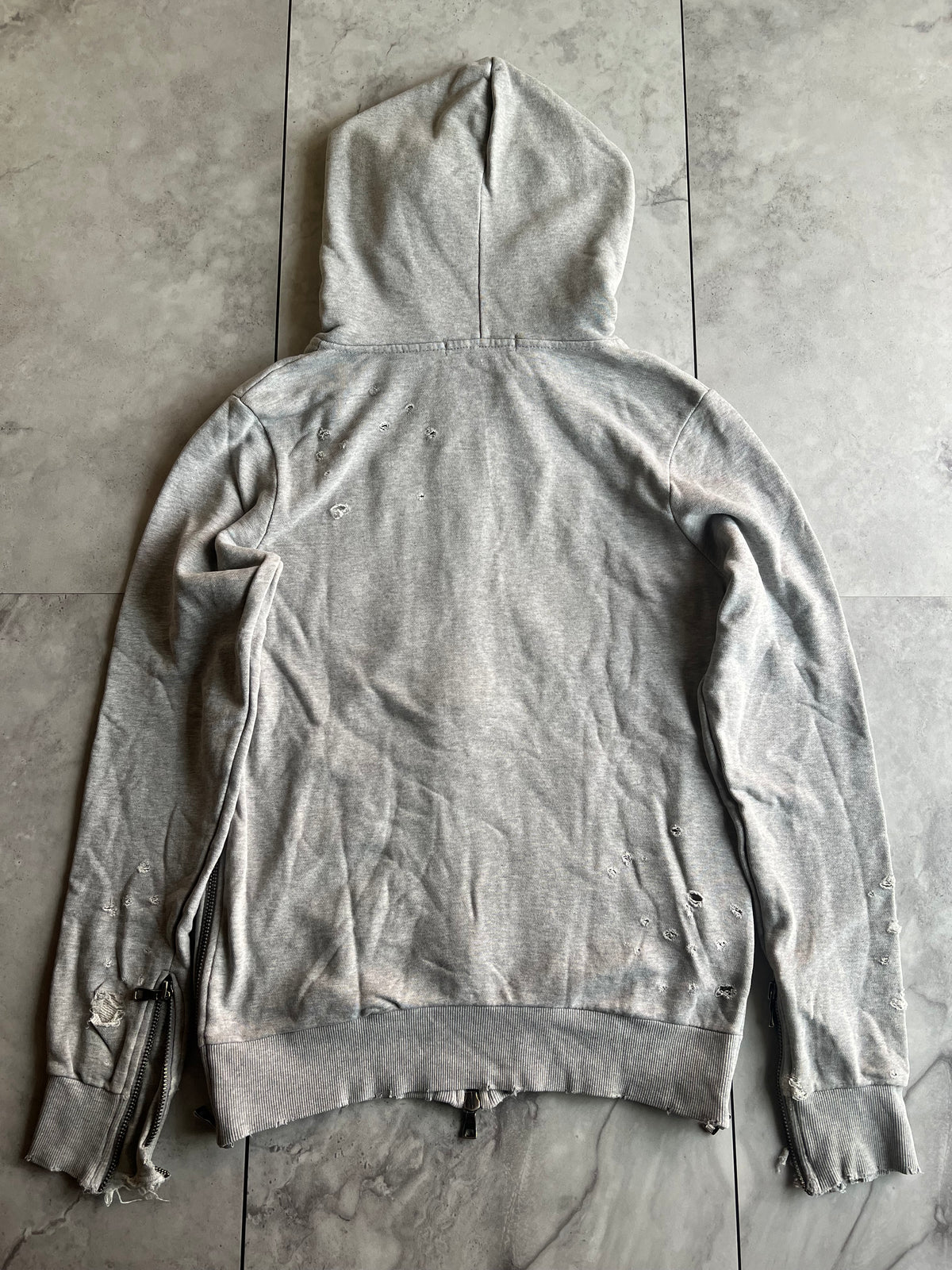 Main Vein Gunshot Side-Zipper Hoodie