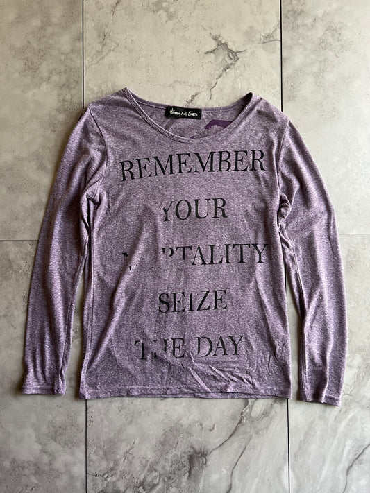 Heaven and Earth “Remember Your Mortality” Long Sleeve