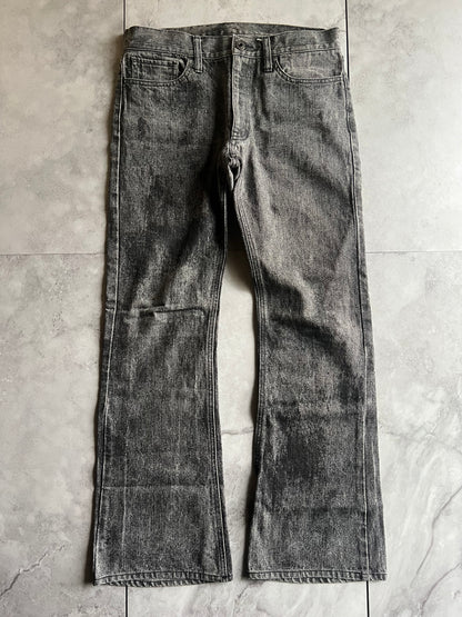 Edge Rupert Grey Wash Flared Denim