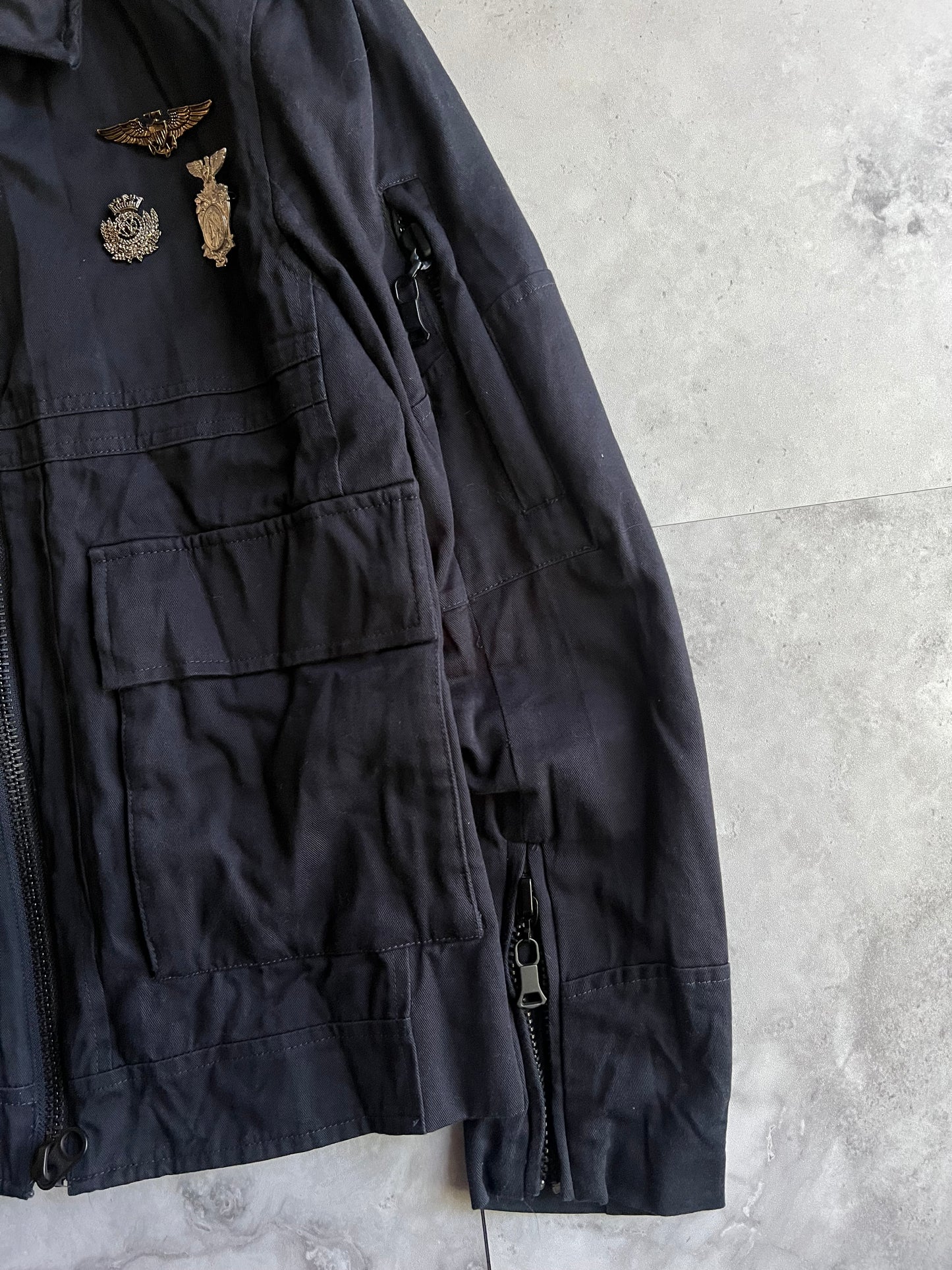 Semantic Design Military Pin U.K Jacket