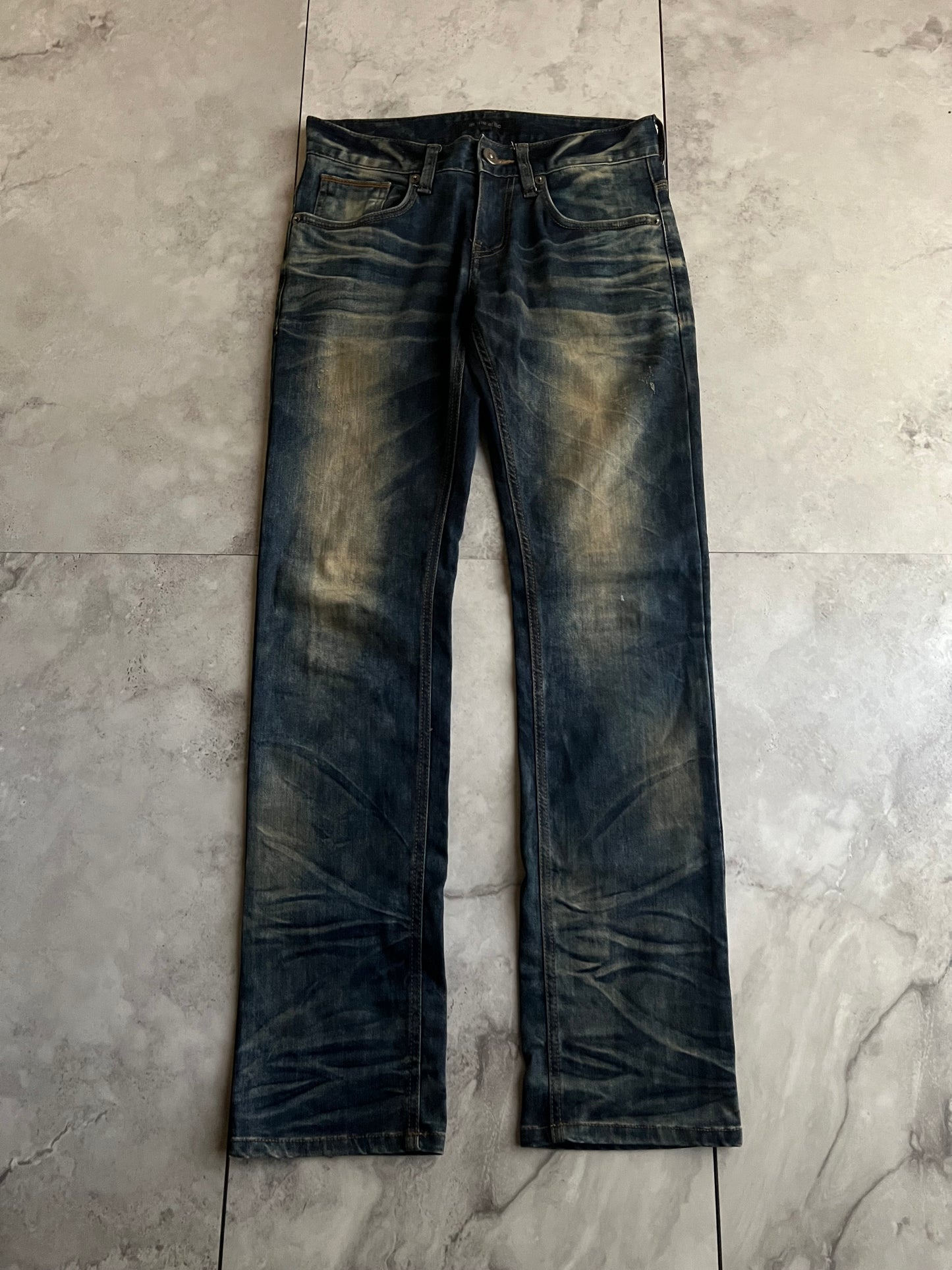 In The Attic Rust Wash Jeans