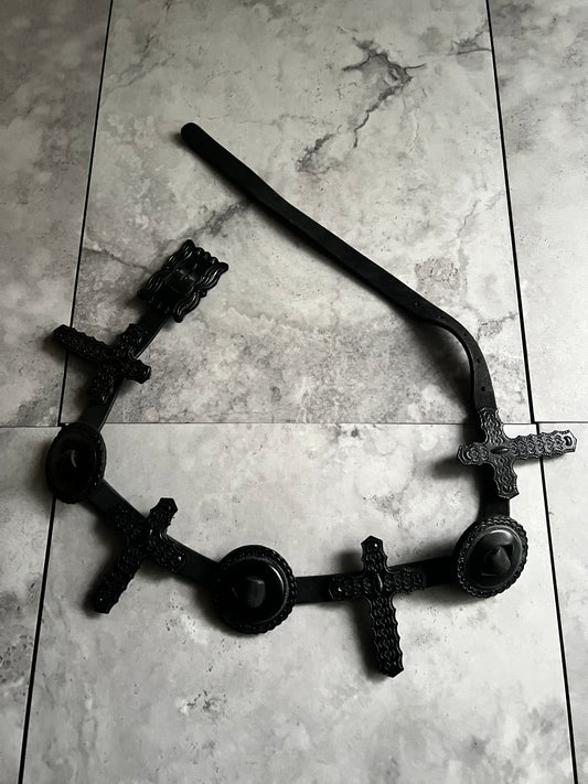 L.G.B Cross Concho Belt