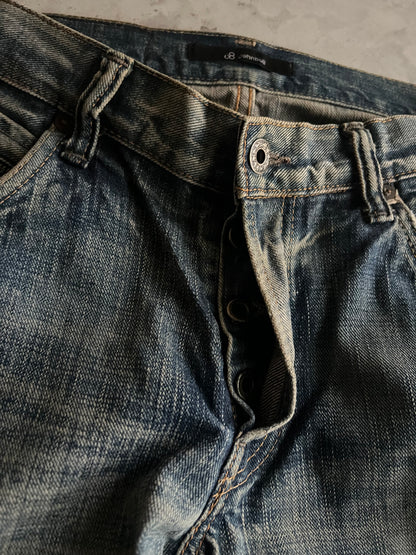 John Bull Rust Washed Zipper Pocket Denim