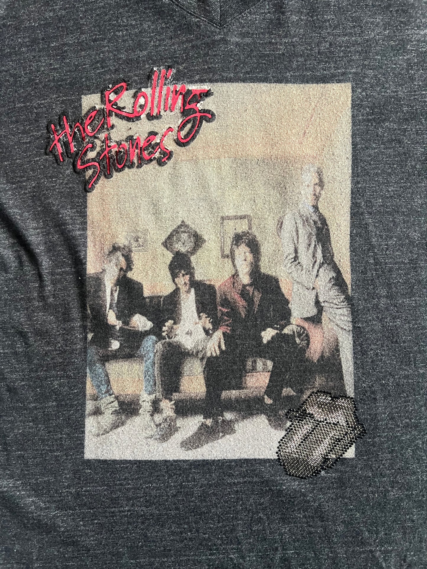 Jackrose “The Rolling Stones” Rhinestone Tee