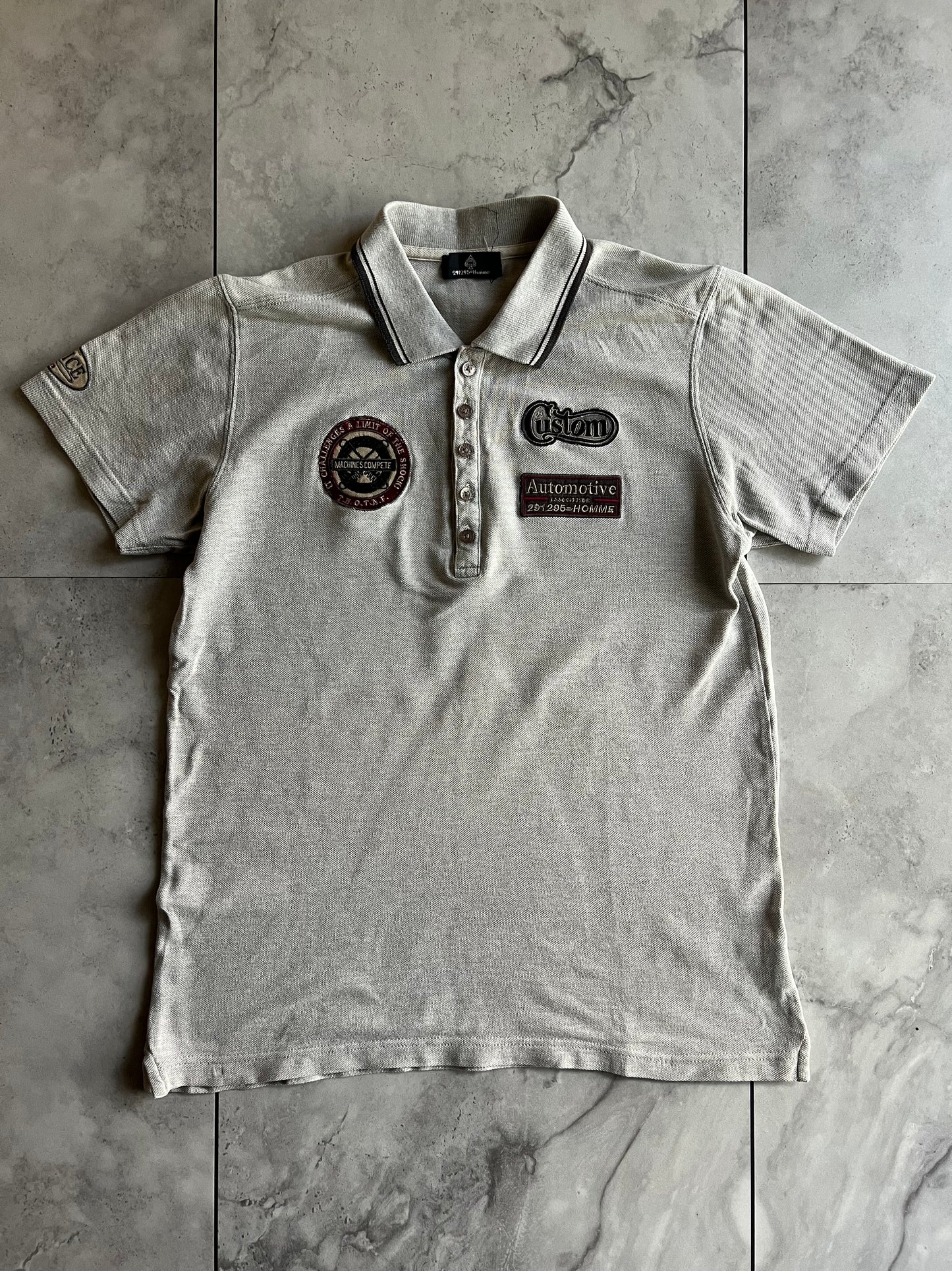 291295 Homme Embroidered Polo Tee