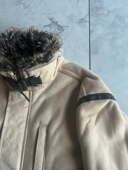 Thruxton Suede Fur Trim Jacket