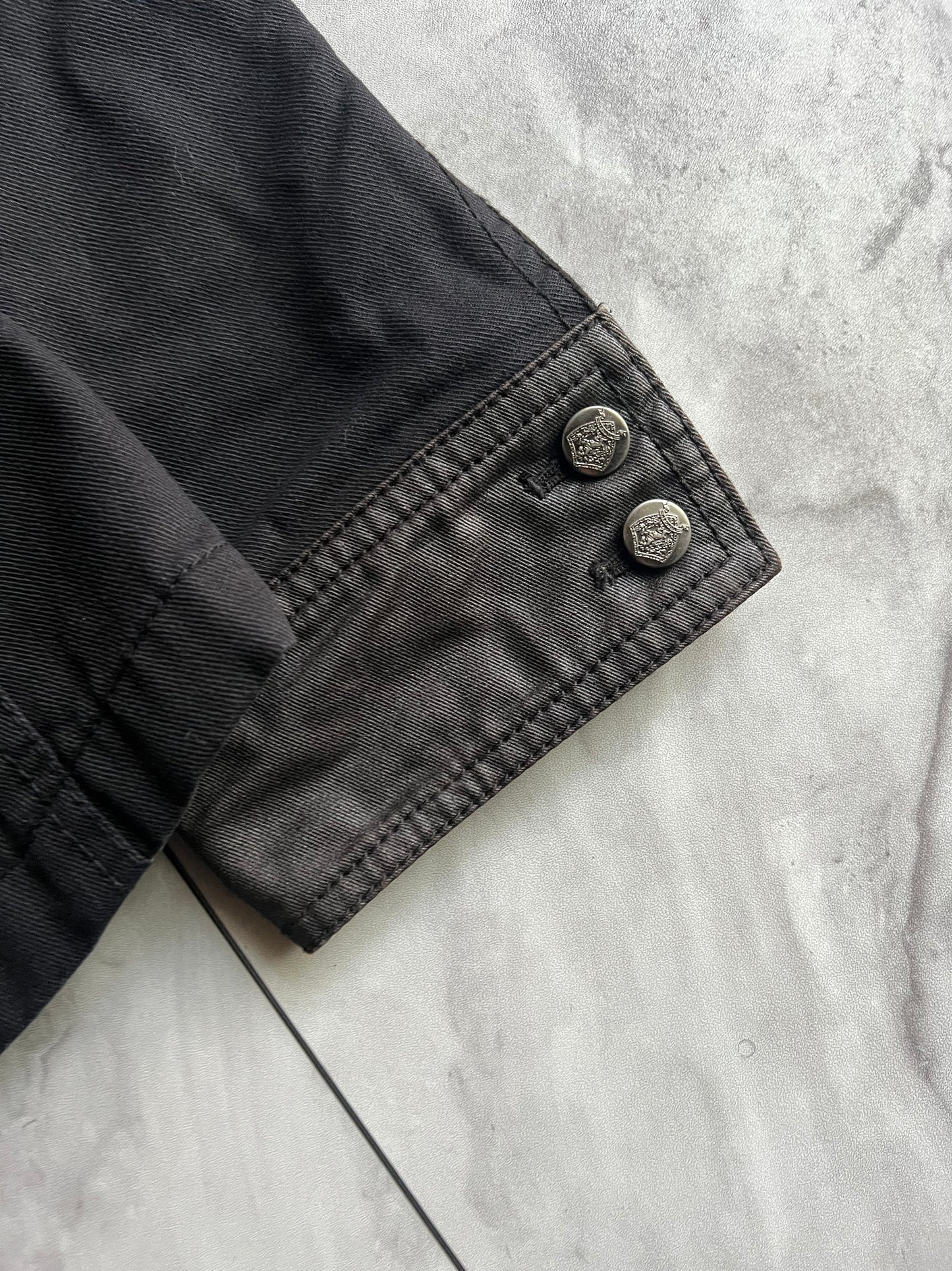 Morgan Homme Waxed Military Blazer