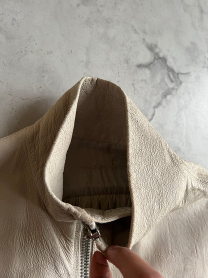 Rick Owens Blistered Leather Jacket